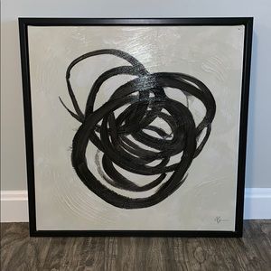 Black/white Hobby Lobby picture. 20”x20”. Nice!